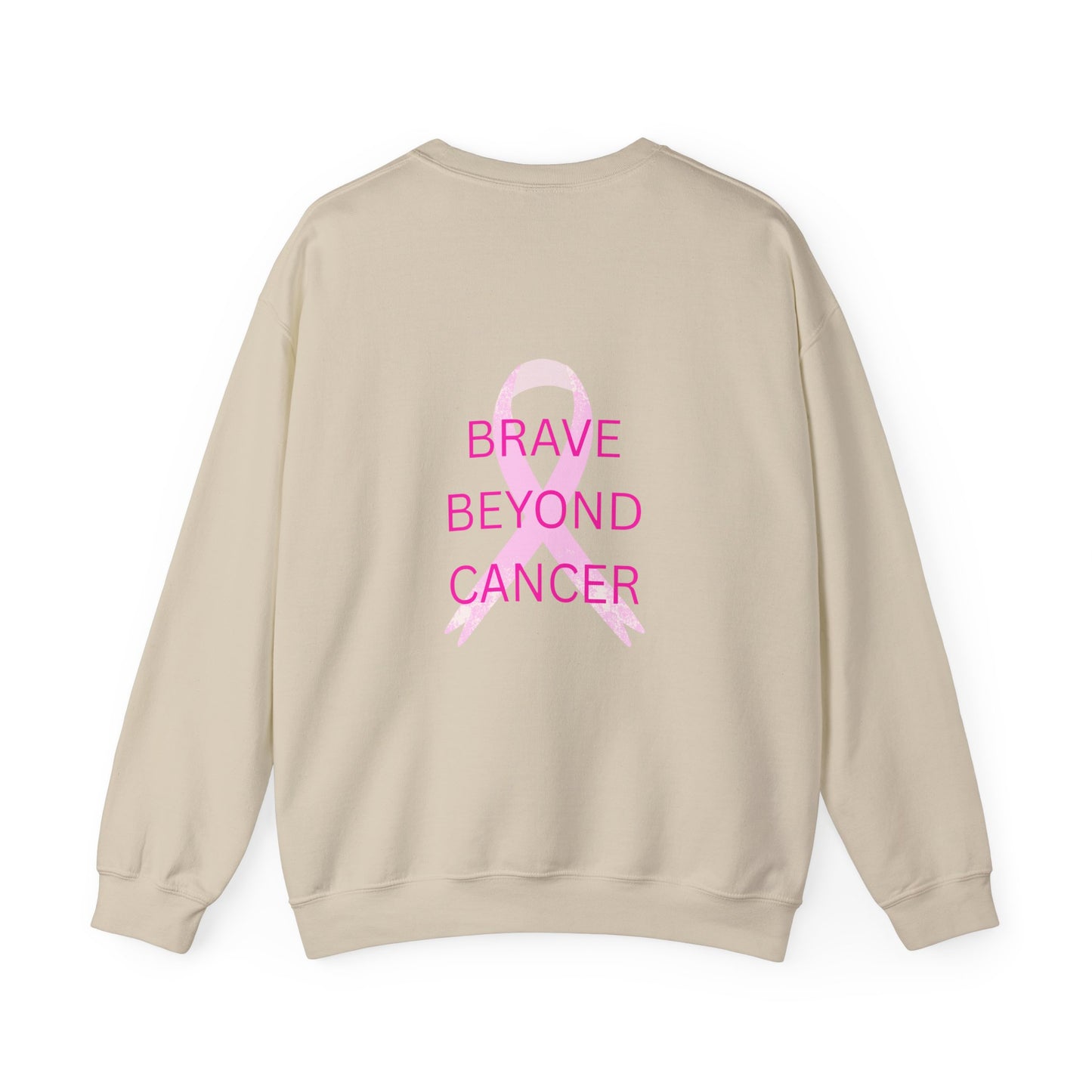 Brave Beyond Cancer Sweatshirt, Support Cancer Awareness, Gift for Fighters, Breast Cancer Month Apparel, Inspirational Sweater, [...]