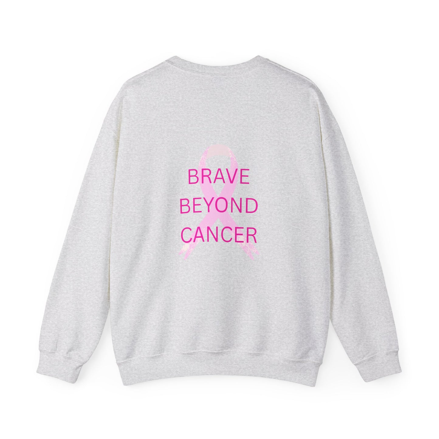Brave Beyond Cancer Sweatshirt, Support Cancer Awareness, Gift for Fighters, Breast Cancer Month Apparel, Inspirational Sweater, [...]