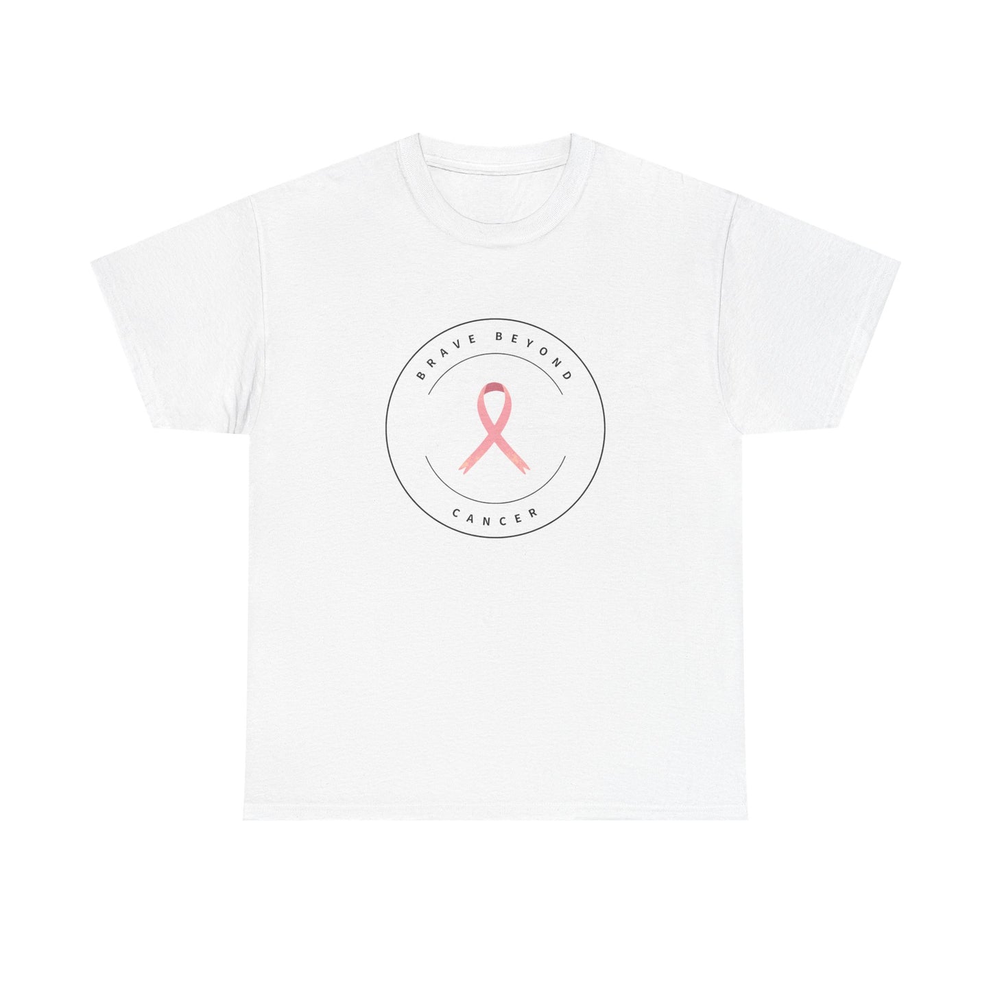 Breast Cancer Awareness Tee, Brave Beyond Cancer Shirt, Unisex Support Tee, Gift for Her, October Awareness Month