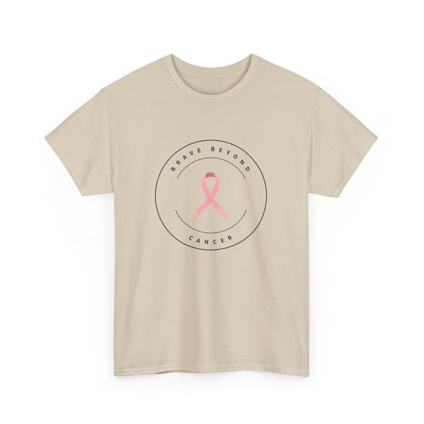 Breast Cancer Awareness Tee, Brave Beyond Cancer Shirt, Unisex Support Tee, Gift for Her, October Awareness Month